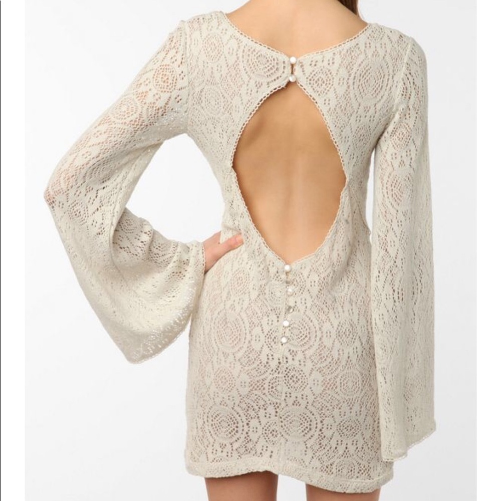 Urban outfitters Kimchi blue boho crochet dress
